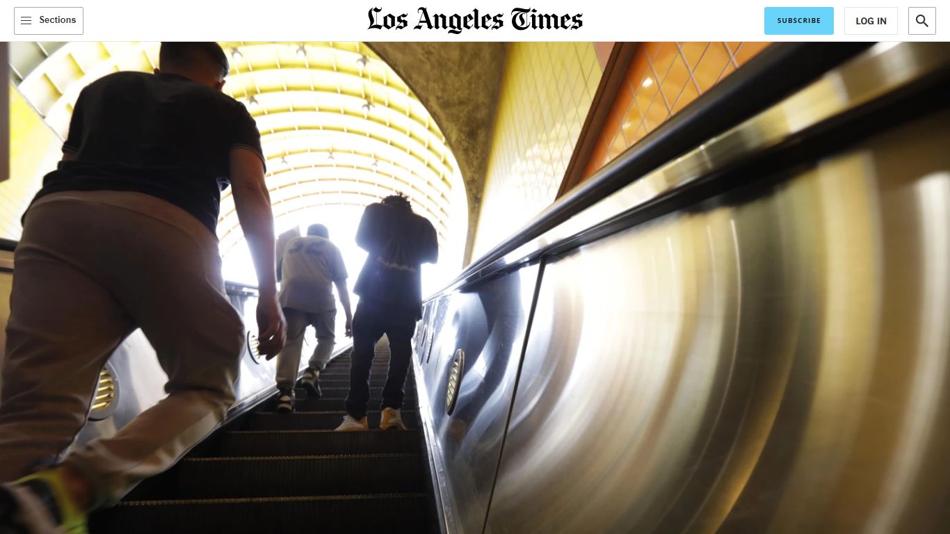 Crime is up on Los Angeles buses, trains. Metro has a plan - Los ...